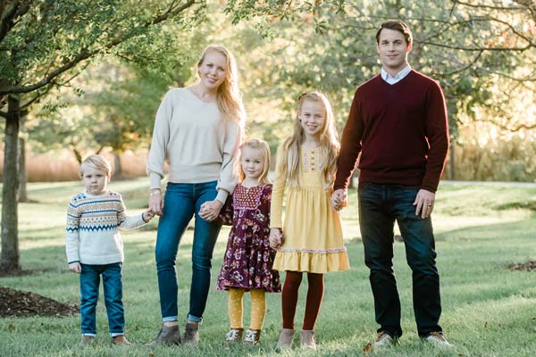 Dr. Ruther and family of Ruther Family Dentistry in Cincinnati, OH